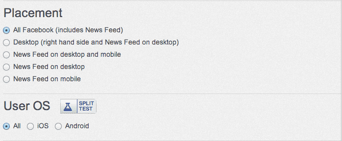Suggested Post Select Placement