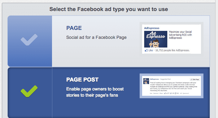 AdEspresso Suggested Post