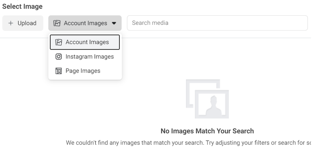 select images account image