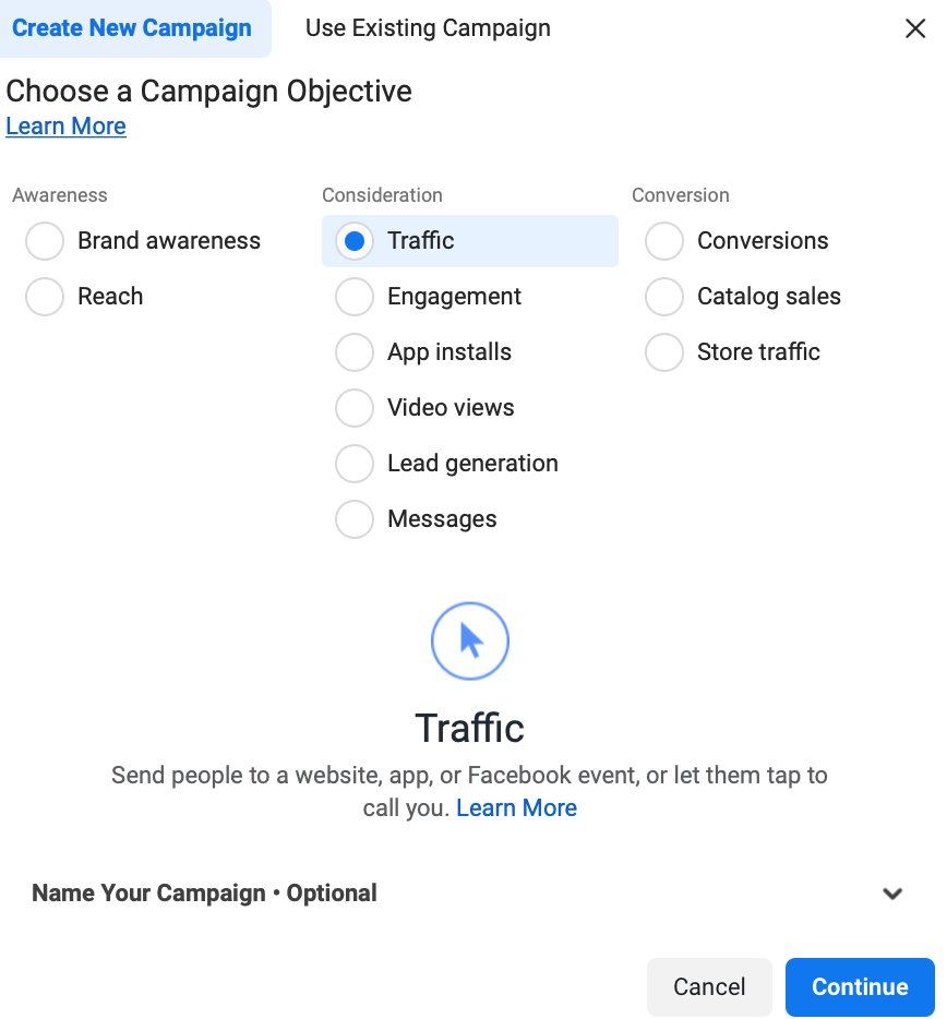 How to Create Instagram Explore Ads objective