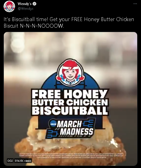 Twitter brand from Wendy's